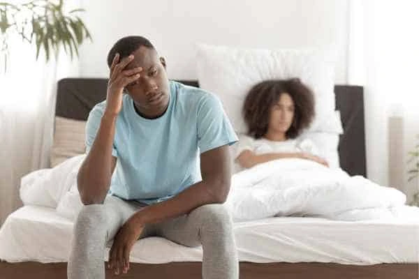 Man upset about ED symptoms Altrincham