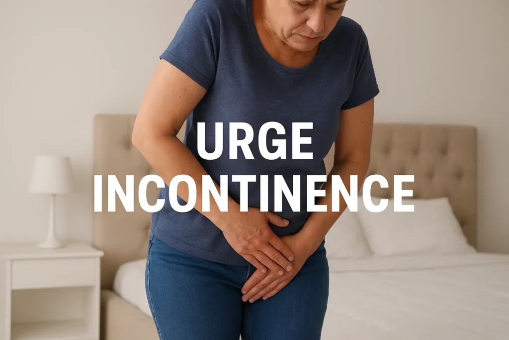 how to manage urge incontinence Altrincham symptoms