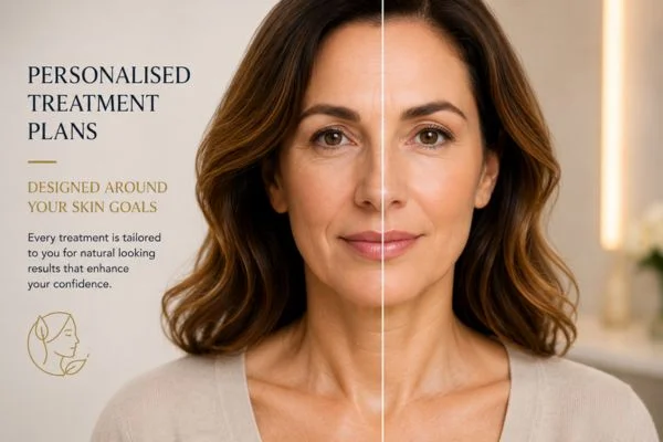Before and after results of Collagen Lift Therapy Altrincham