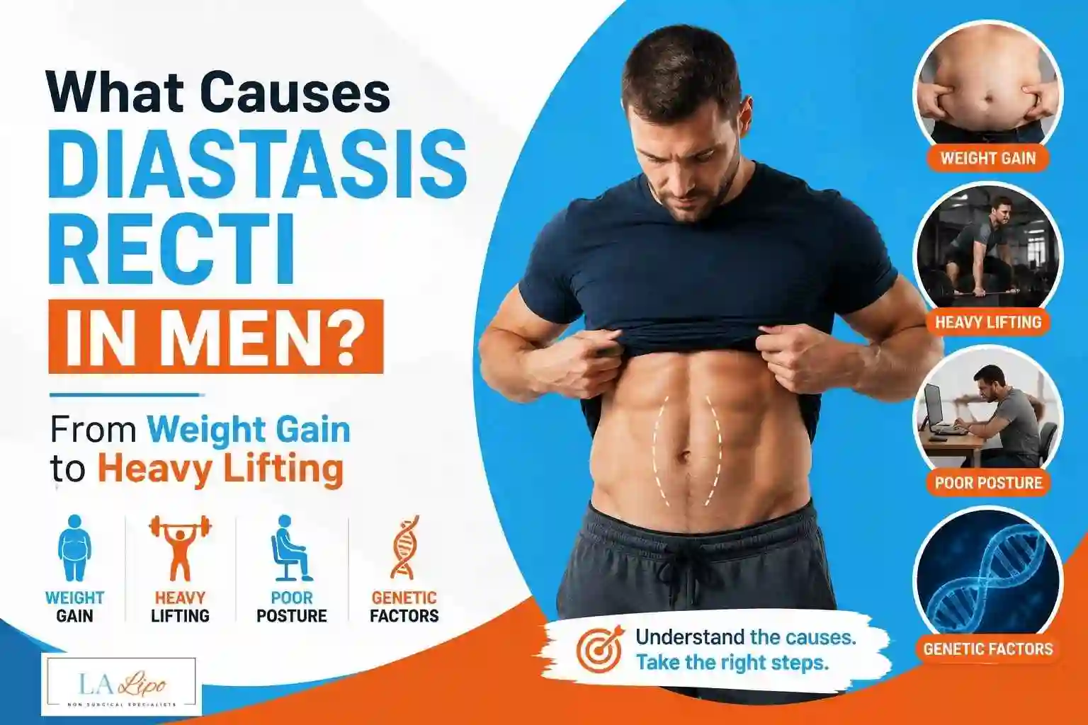 What Causes Diastasis Recti in Men? From Weight Gain to Heavy Lifting Altrincham